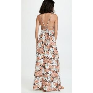 Maaji NWT Cremon Aurora Tropical Floral Long Dress Cover-up Small